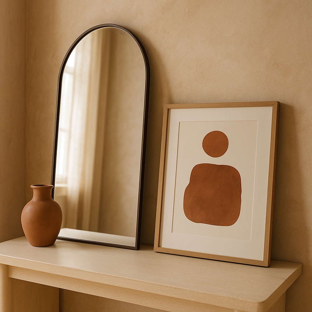 Idées déco miroirs et cadres