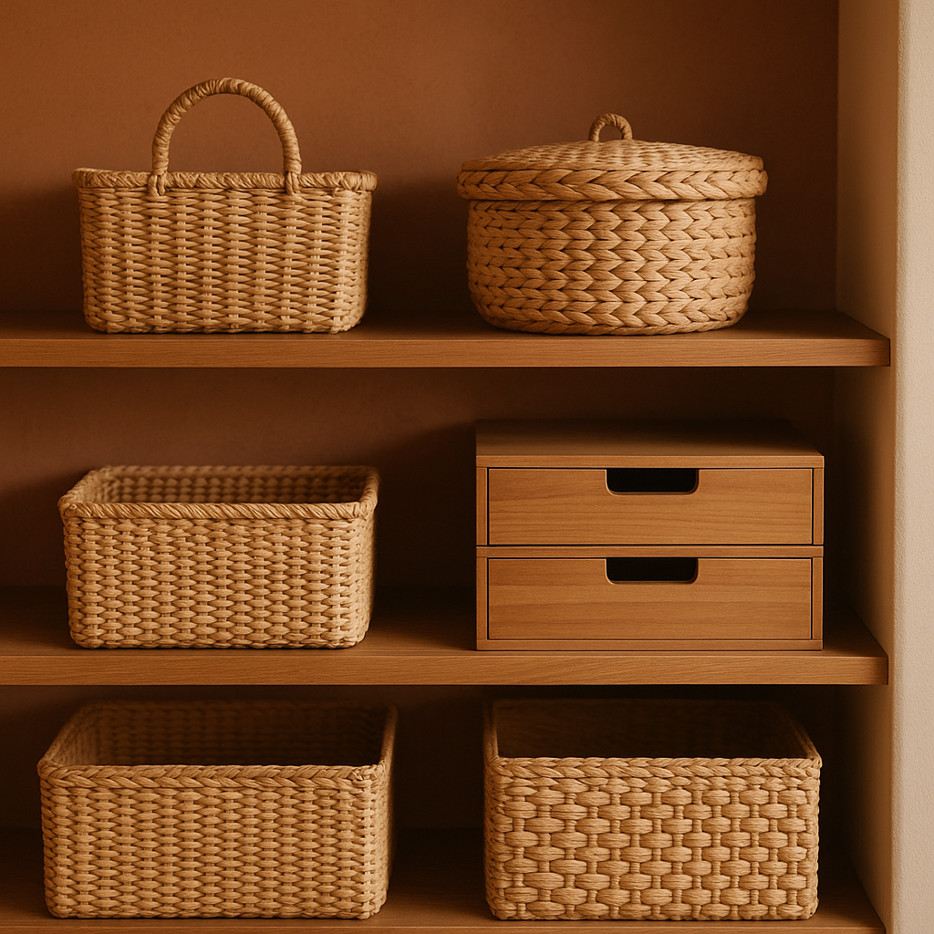Idées rangements et paniers