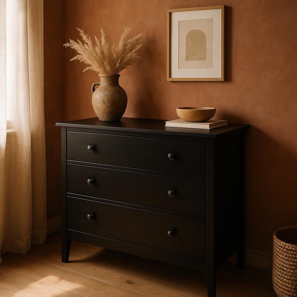 Commode noire : idées déco
